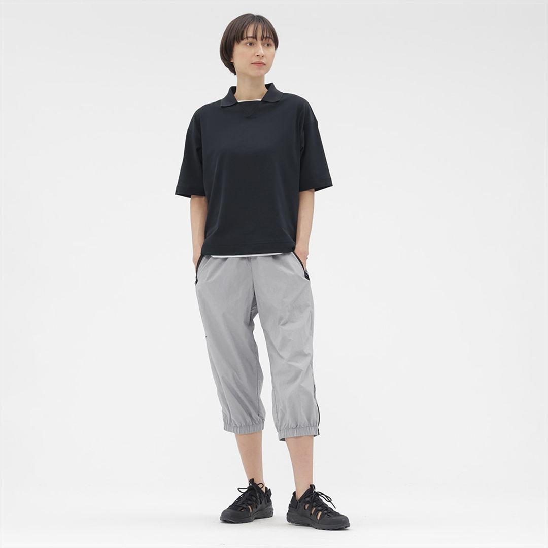 【MARGARET HOWELL】アンチスウェットリブカラーシャツ DK.ネイビー 2