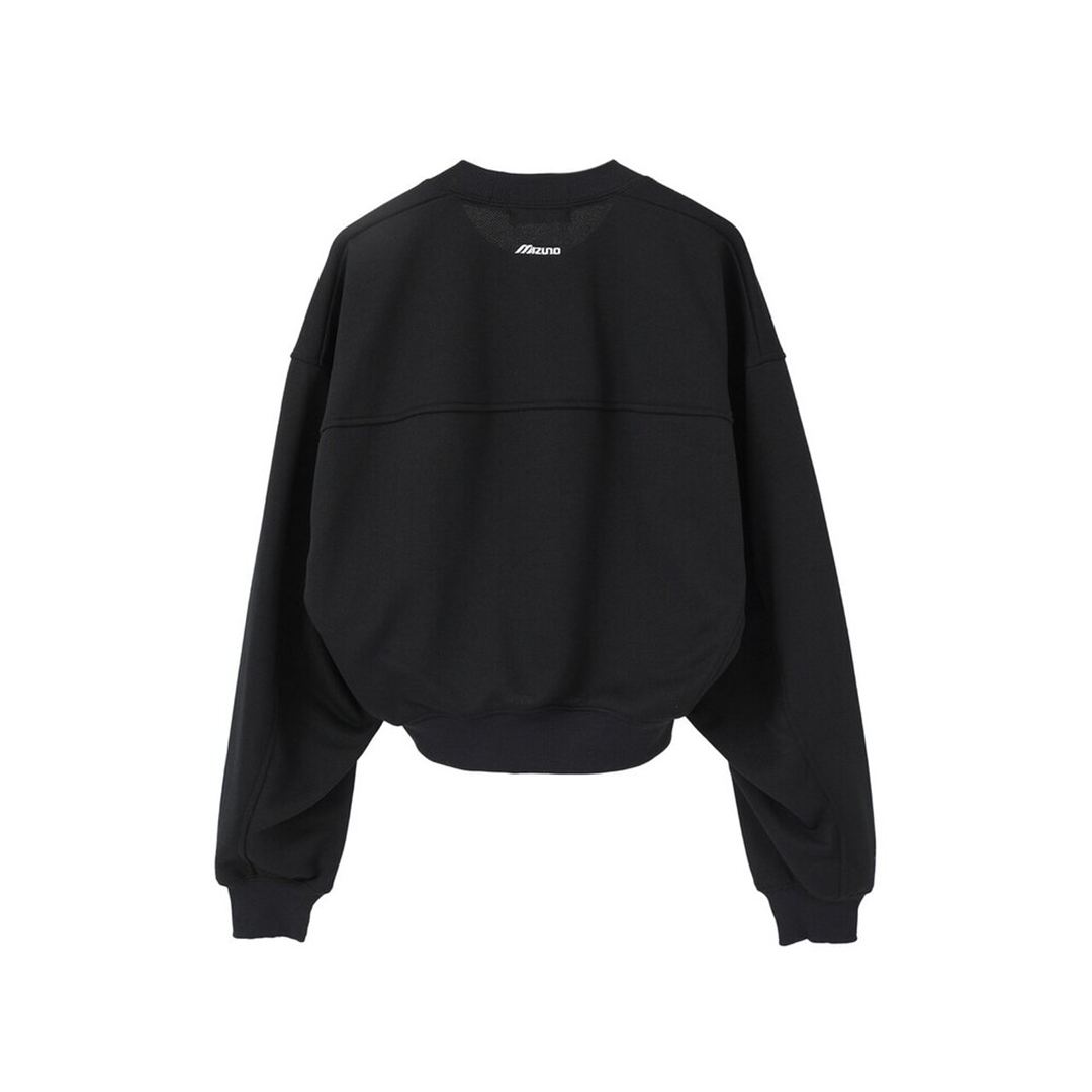 【CLANE】SHORT SWEATSHIRT ブラック 2
