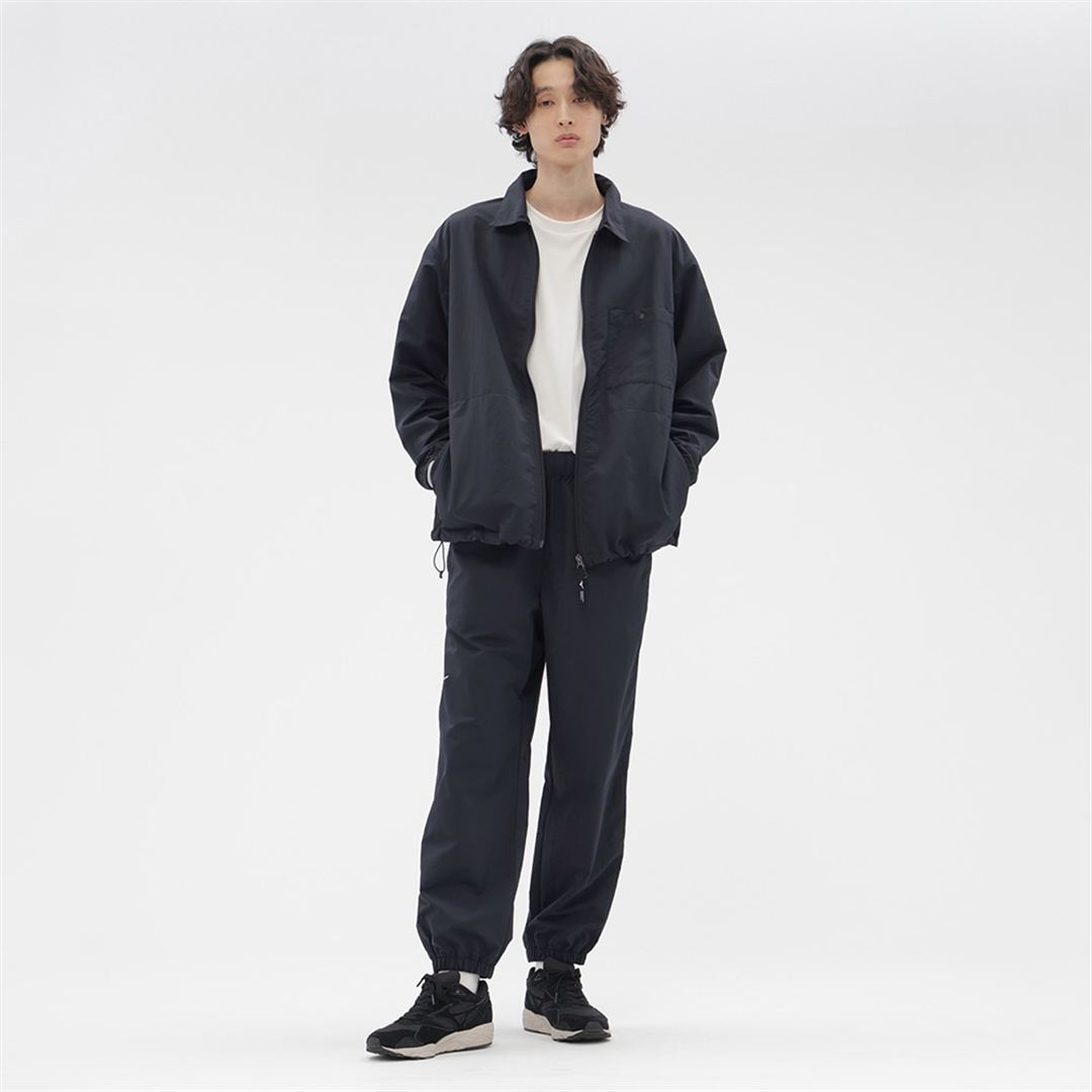 【MARGARET HOWELL】タスランナイロンシャツ DK.ネイビー M