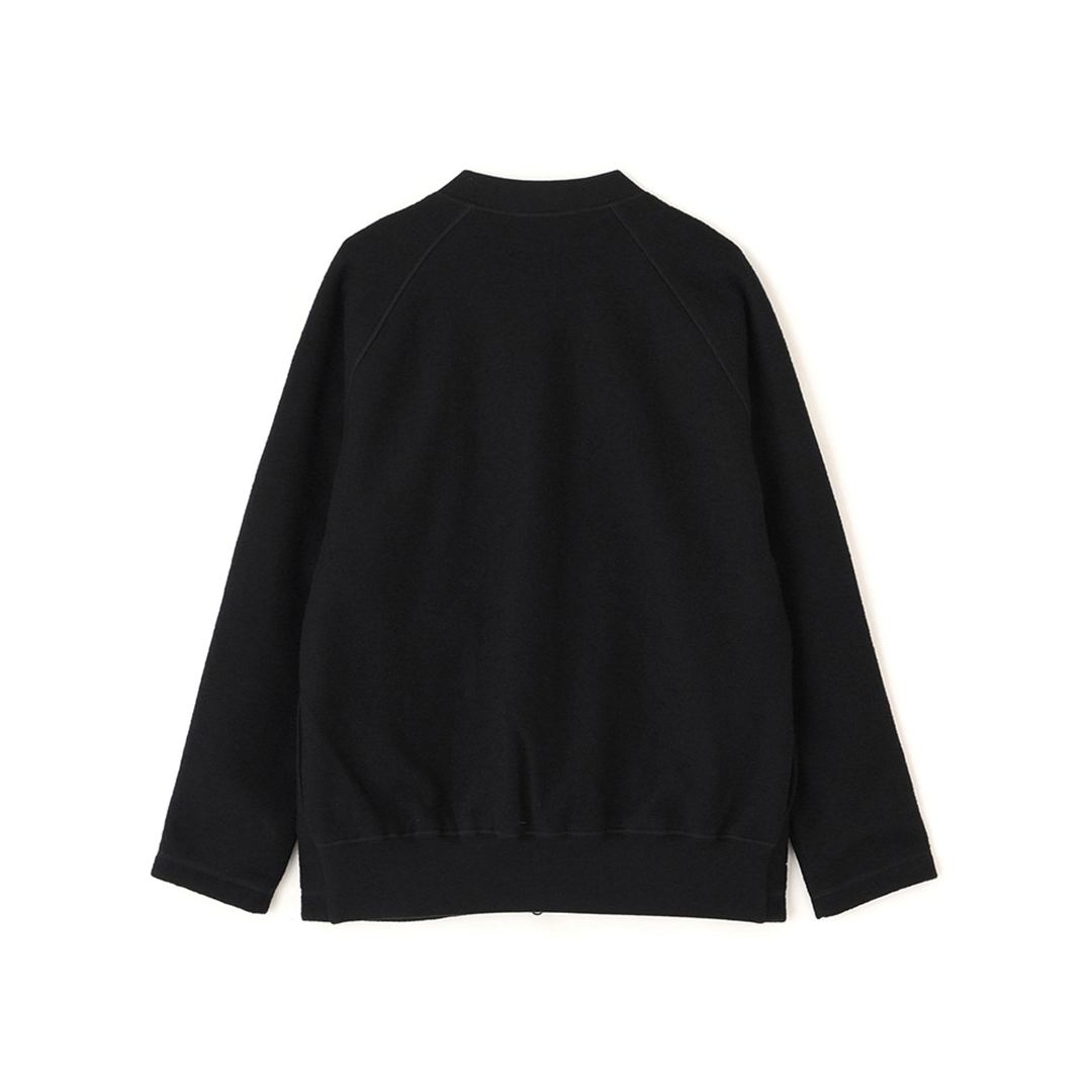 【MARGARET HOWELL】コンプレスドジャージーカーディガン ブラック XL