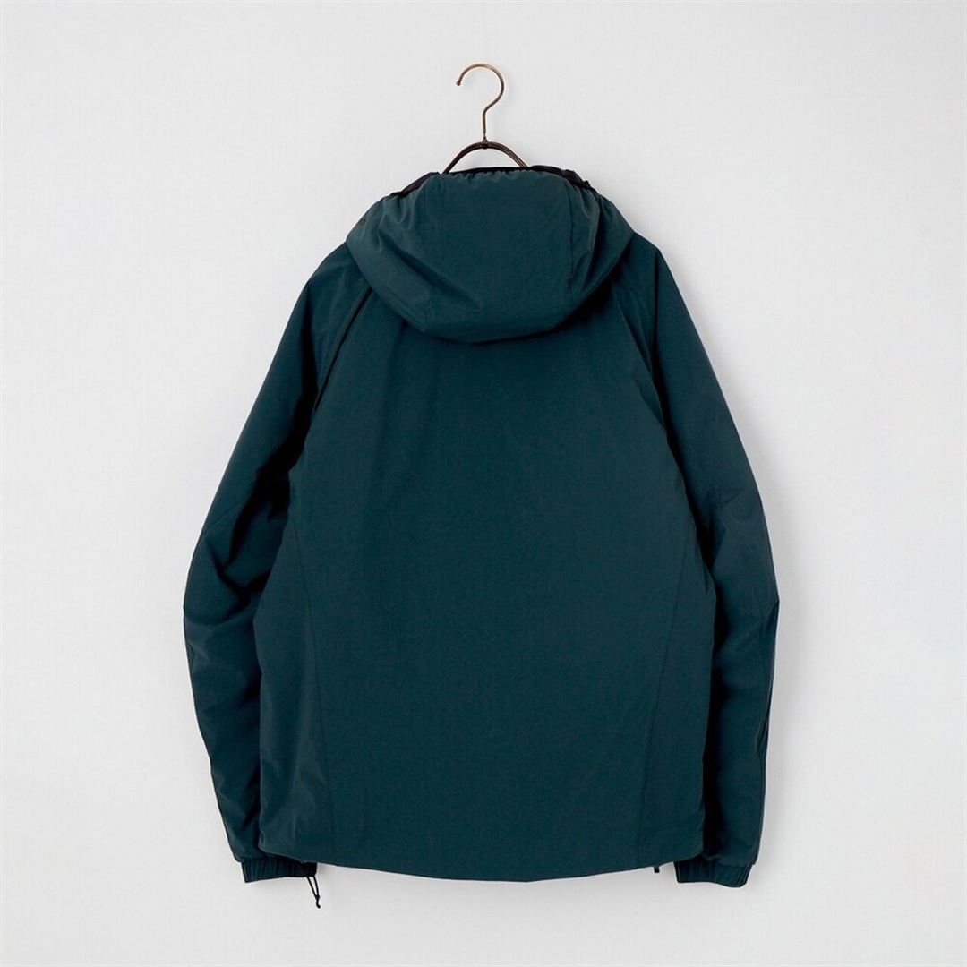 【JEANS FACTORY／吸湿発熱】ブレスサーモパファージャケット フォレストグリーン XL