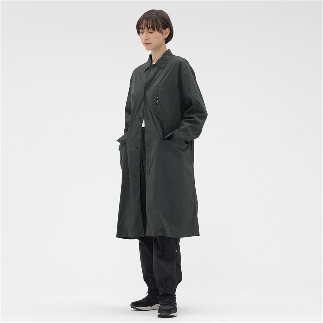 【MARGARET HOWELL】タスランナイロンリップコート DK.モス 1