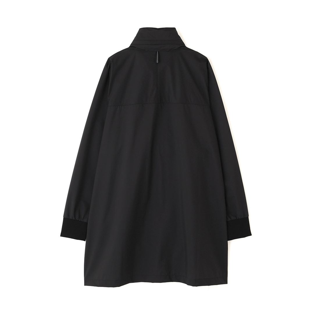 【MARGARET HOWELL】ベルグテックタスランナイロンリップコート ブラック XL