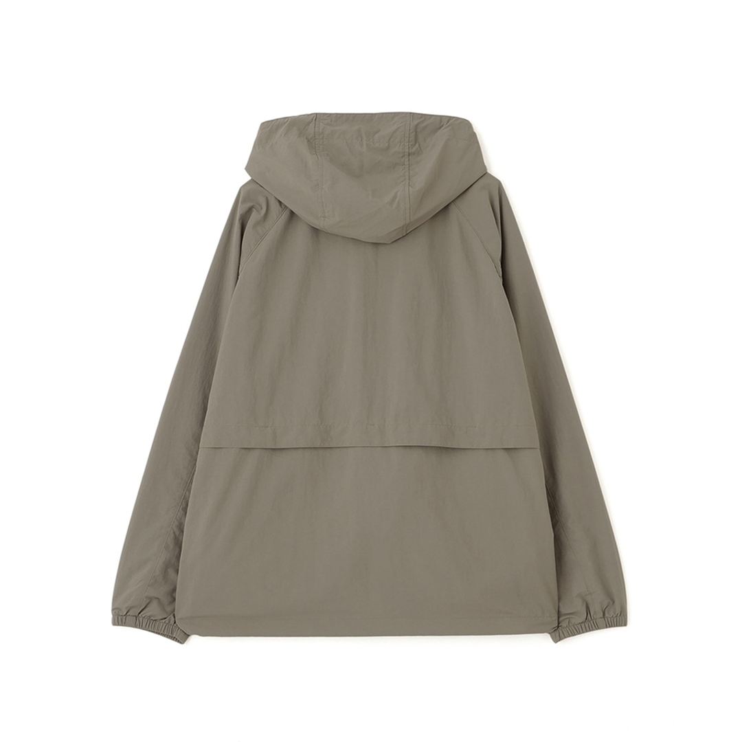 【MARGARET HOWELL】ウォーターリパレントタスランナイロンリップフーディー DK.ストーン 1