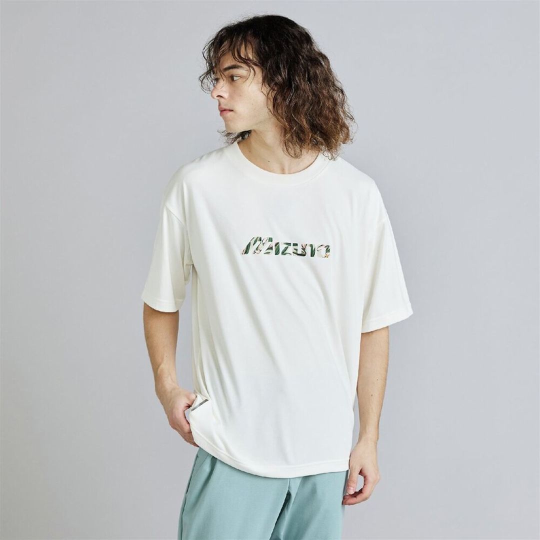リサイクルグラフィックTシャツ ホワイト XS