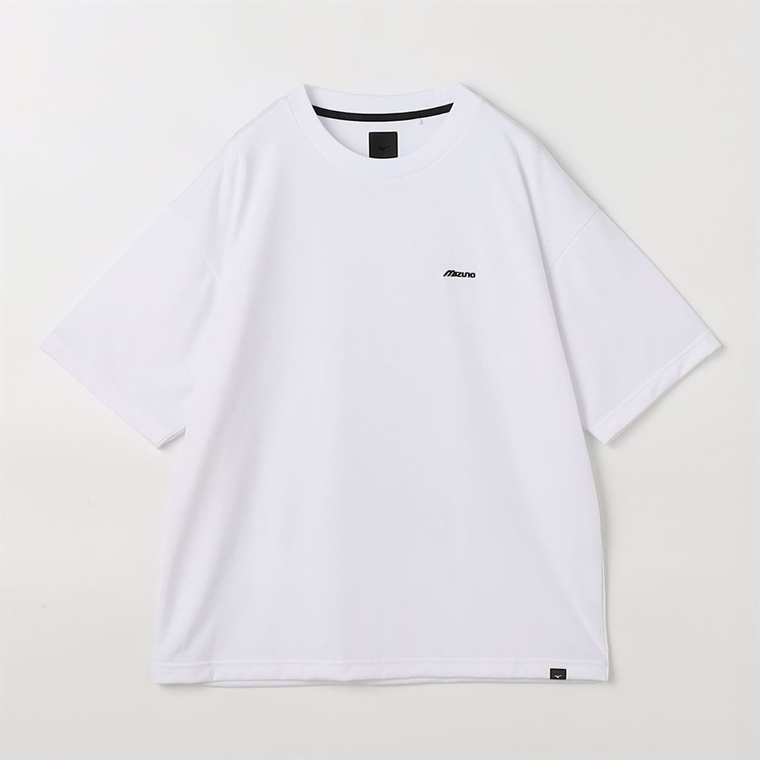 【ミズノ直営限定】リサイクルグラフィックTシャツ ホワイト L
