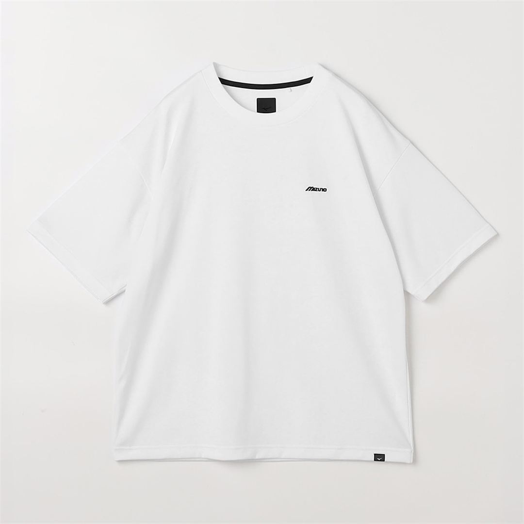 【ミズノ直営限定】リサイクルグラフィックTシャツ ホワイト XL
