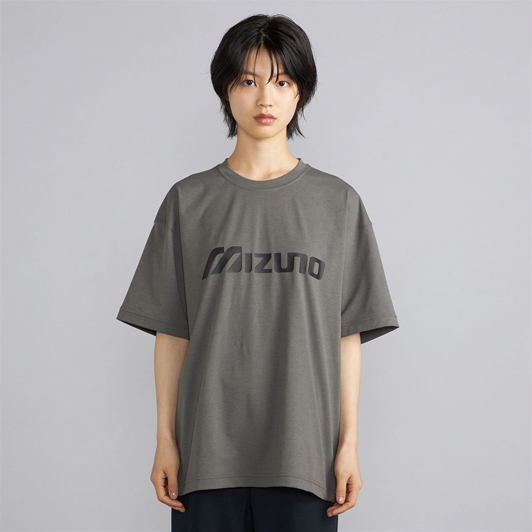 ワードマークロゴTシャツ ピューターグレー S