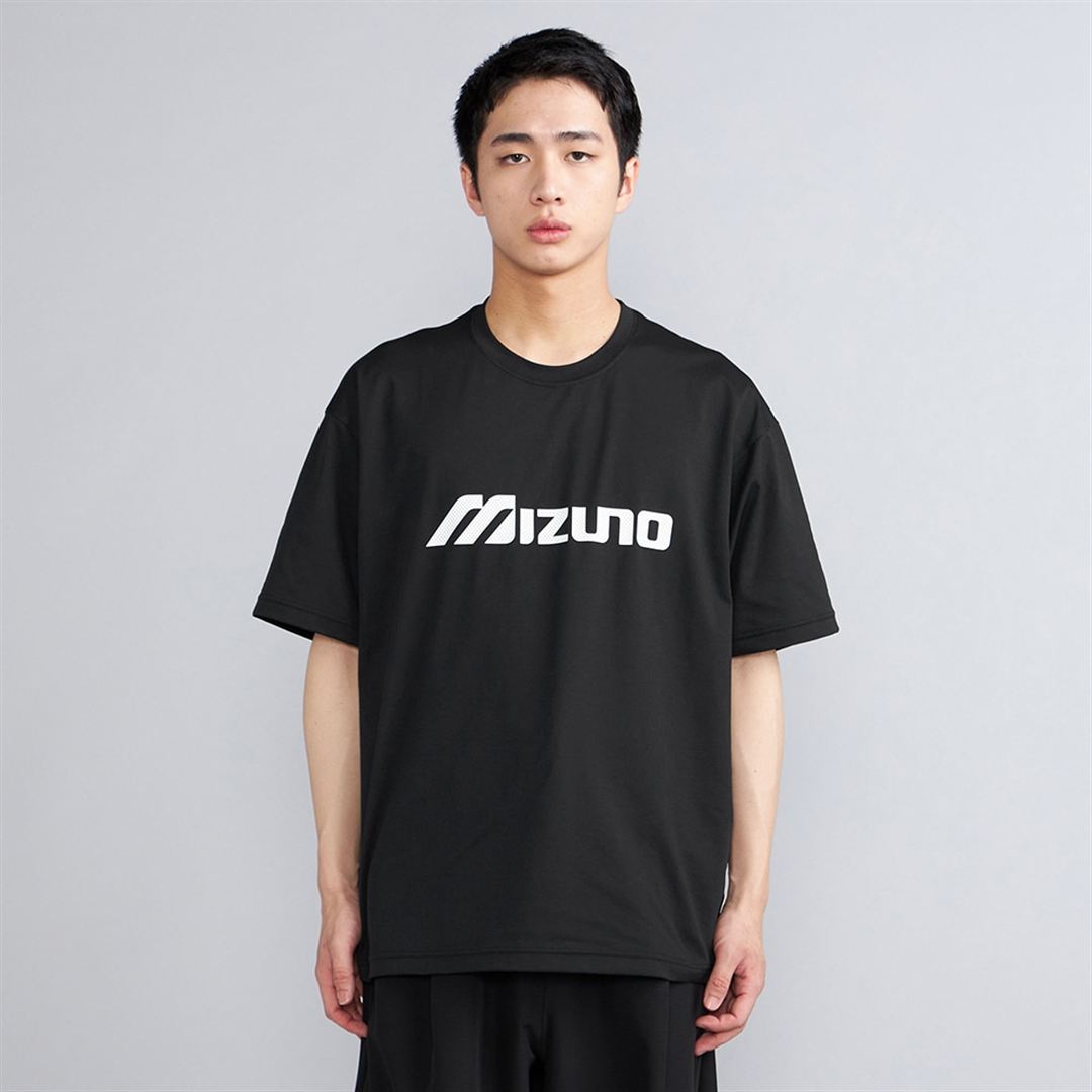 ワードマークロゴTシャツ ブラック S