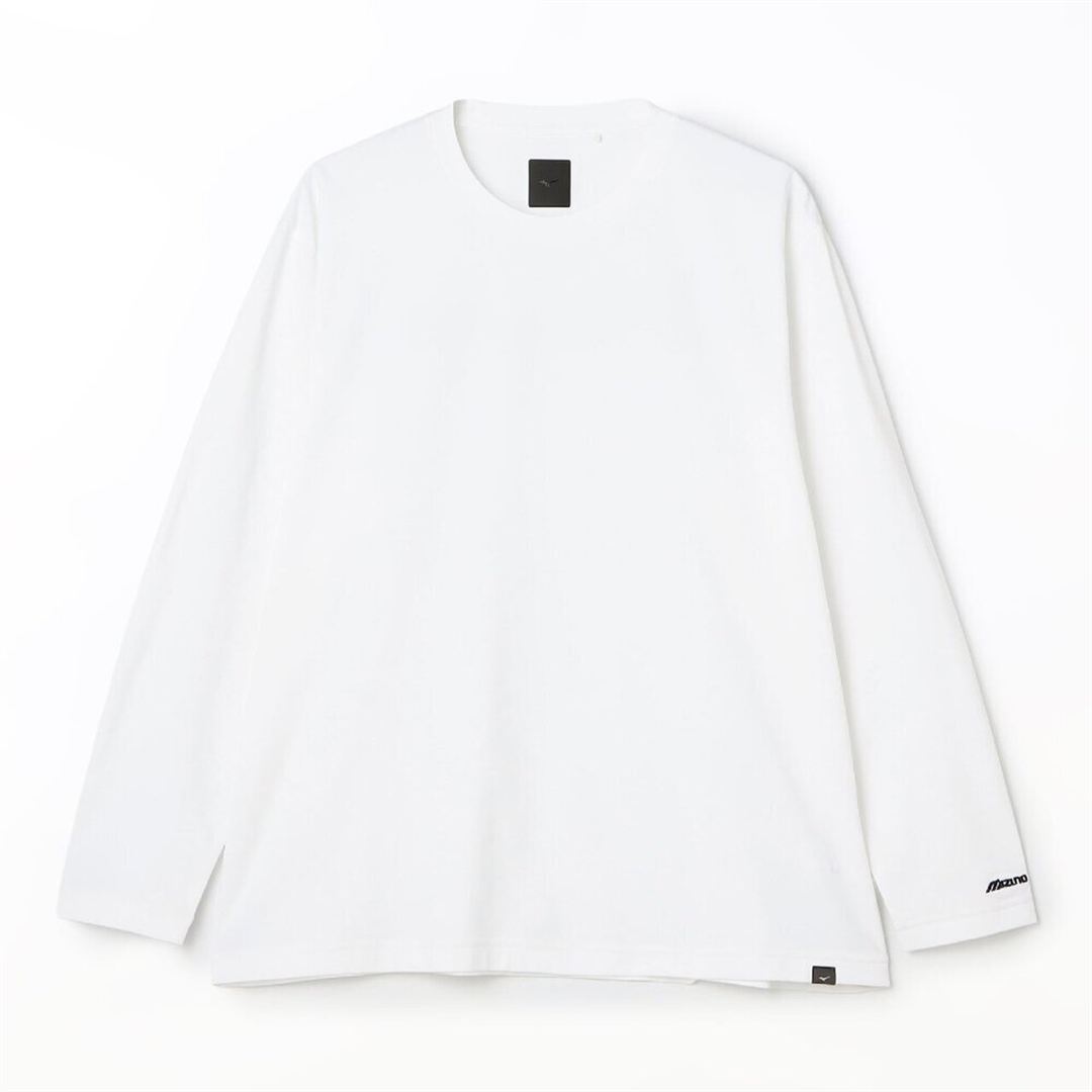ワードマークバックロゴロングスリーブTシャツ ホワイト XL