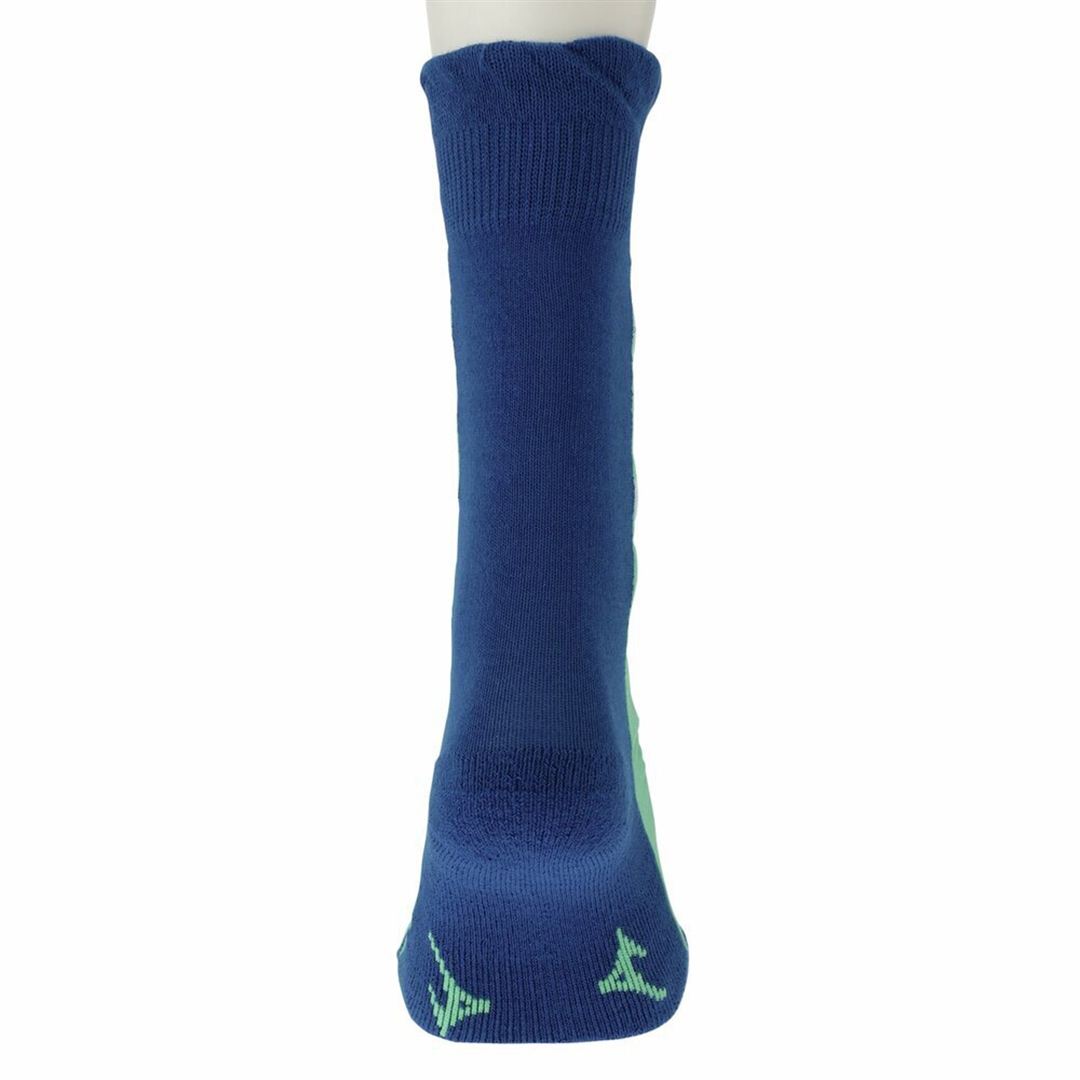 ドライベクター MIZUNOロゴソックス(ミドル丈) ロイヤルブルー 22-24