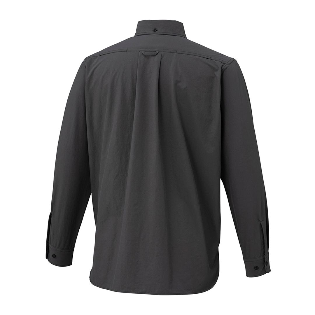 【ミズノ公式オンライン限定】ストレッチシャツ チャコール XL