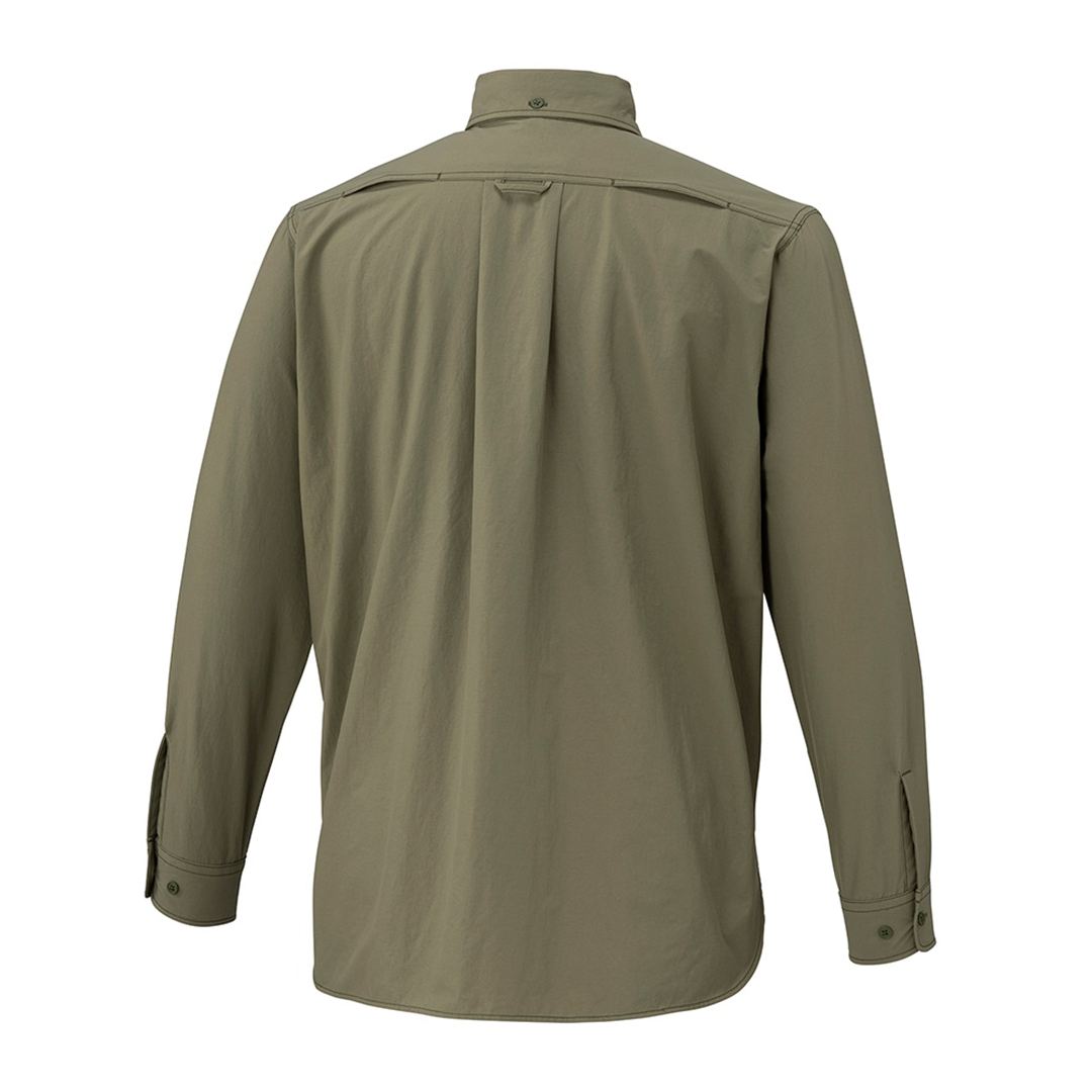 【ミズノ公式オンライン限定】ストレッチシャツ カーキ XL