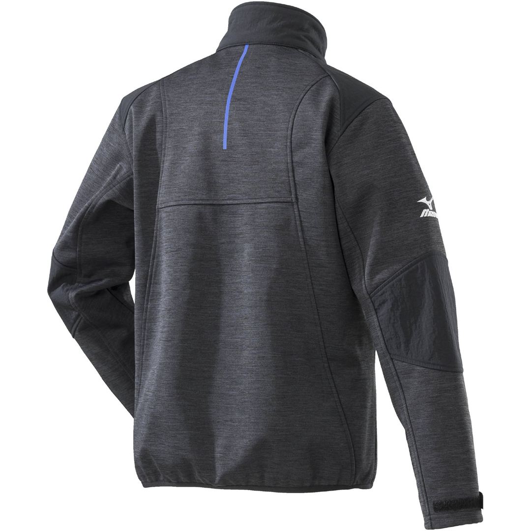 【防風】テックシールドジャケット ストレッチ ブラック XL