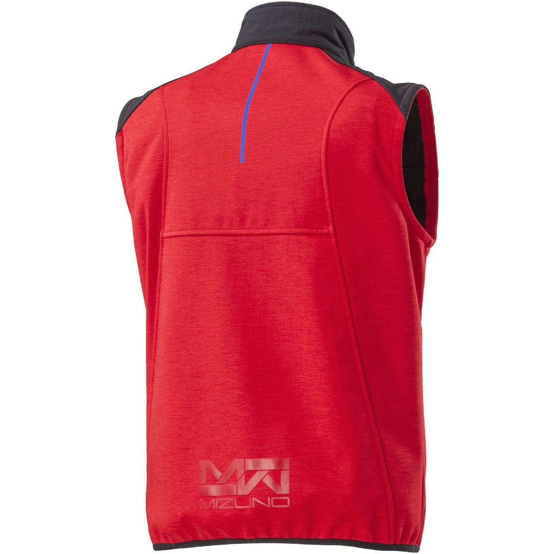 【防風】テックシールドベスト ストレッチ チャイニーズレッド XL