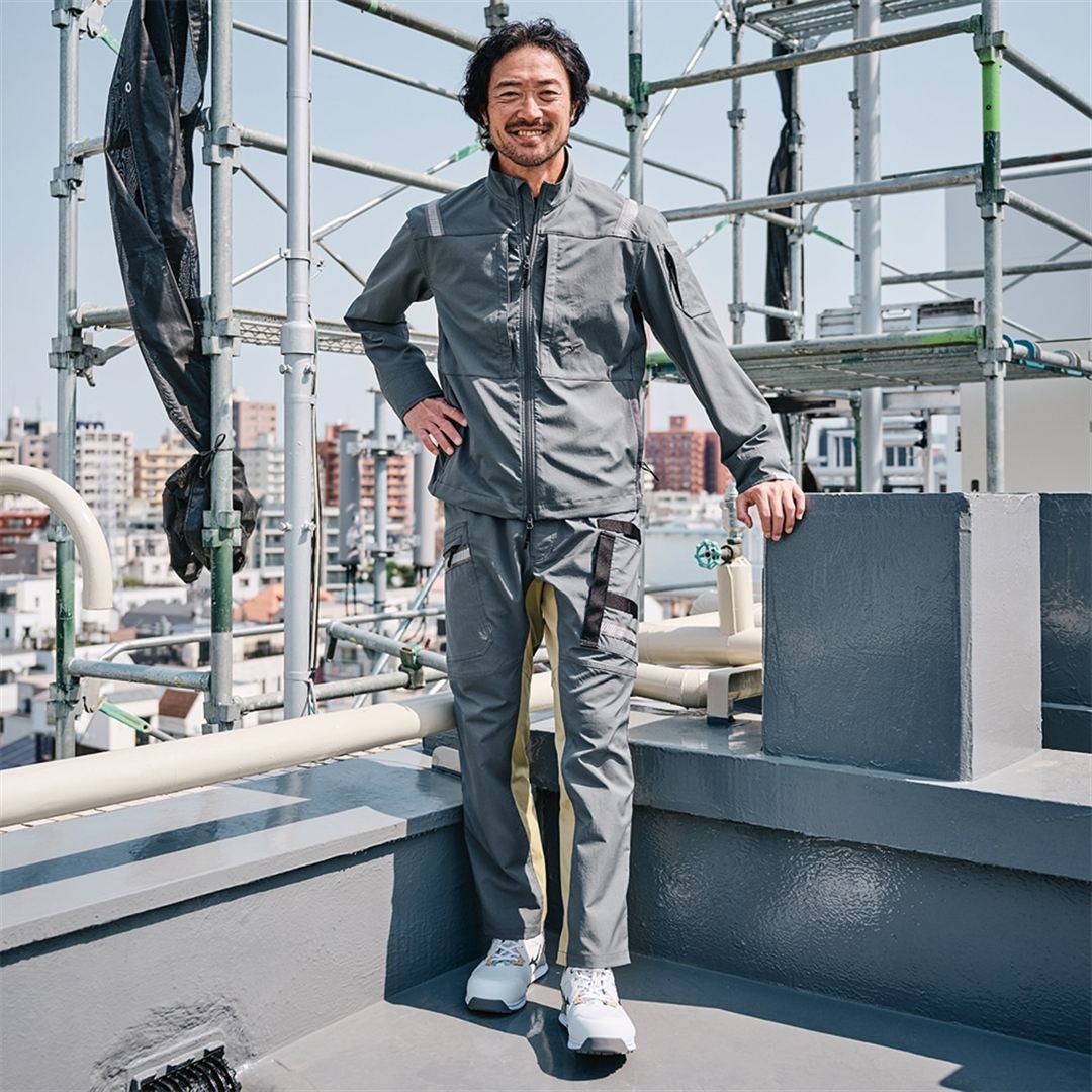 【ミズノ公式オンライン限定】ストレッチ撥水ブルゾン(制電) グレー M