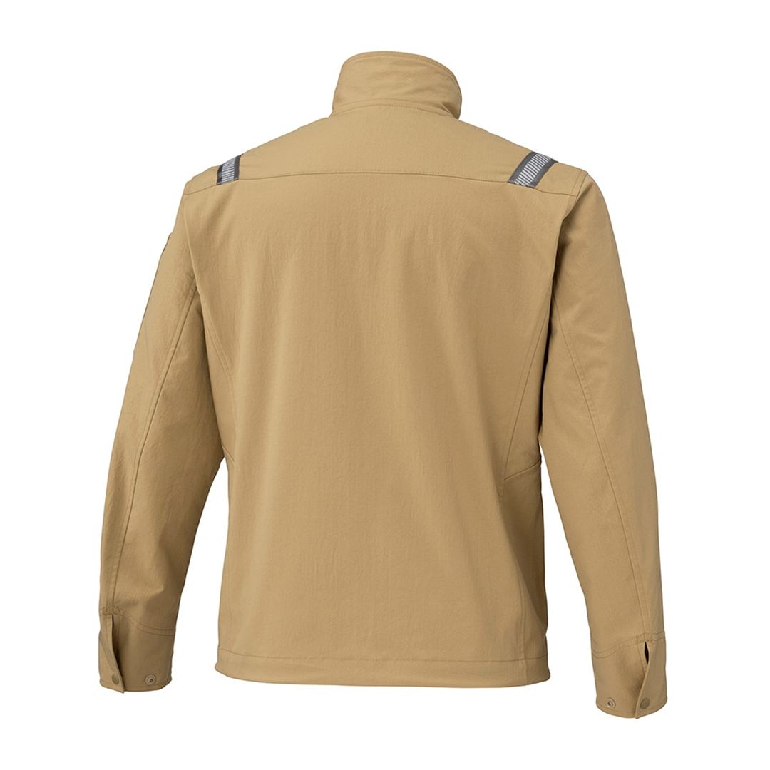 【ミズノ公式オンライン限定】ストレッチ撥水ブルゾン(制電) ベージュ XL