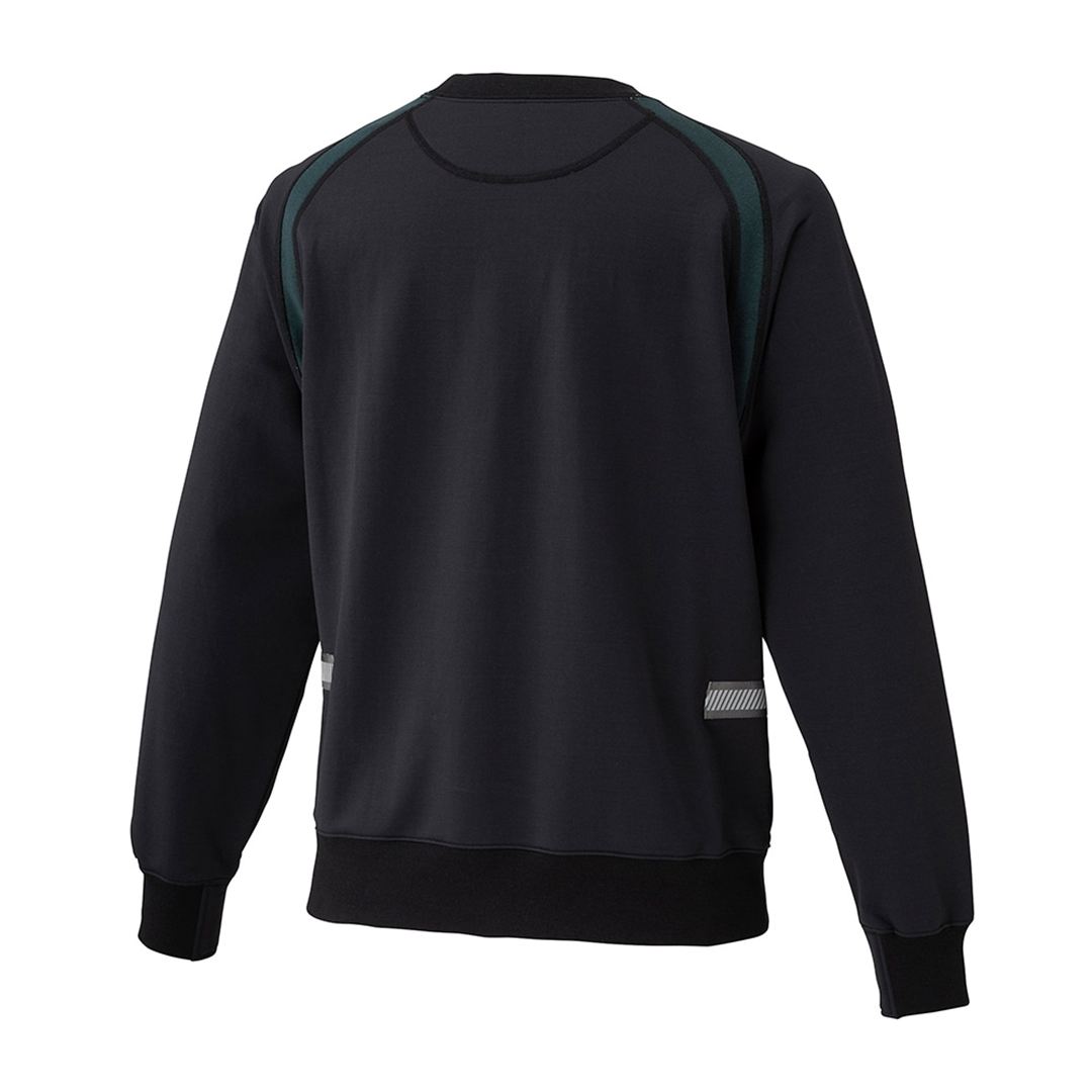 【ミズノ公式オンライン限定】クルーネックスウェット ブラック XL
