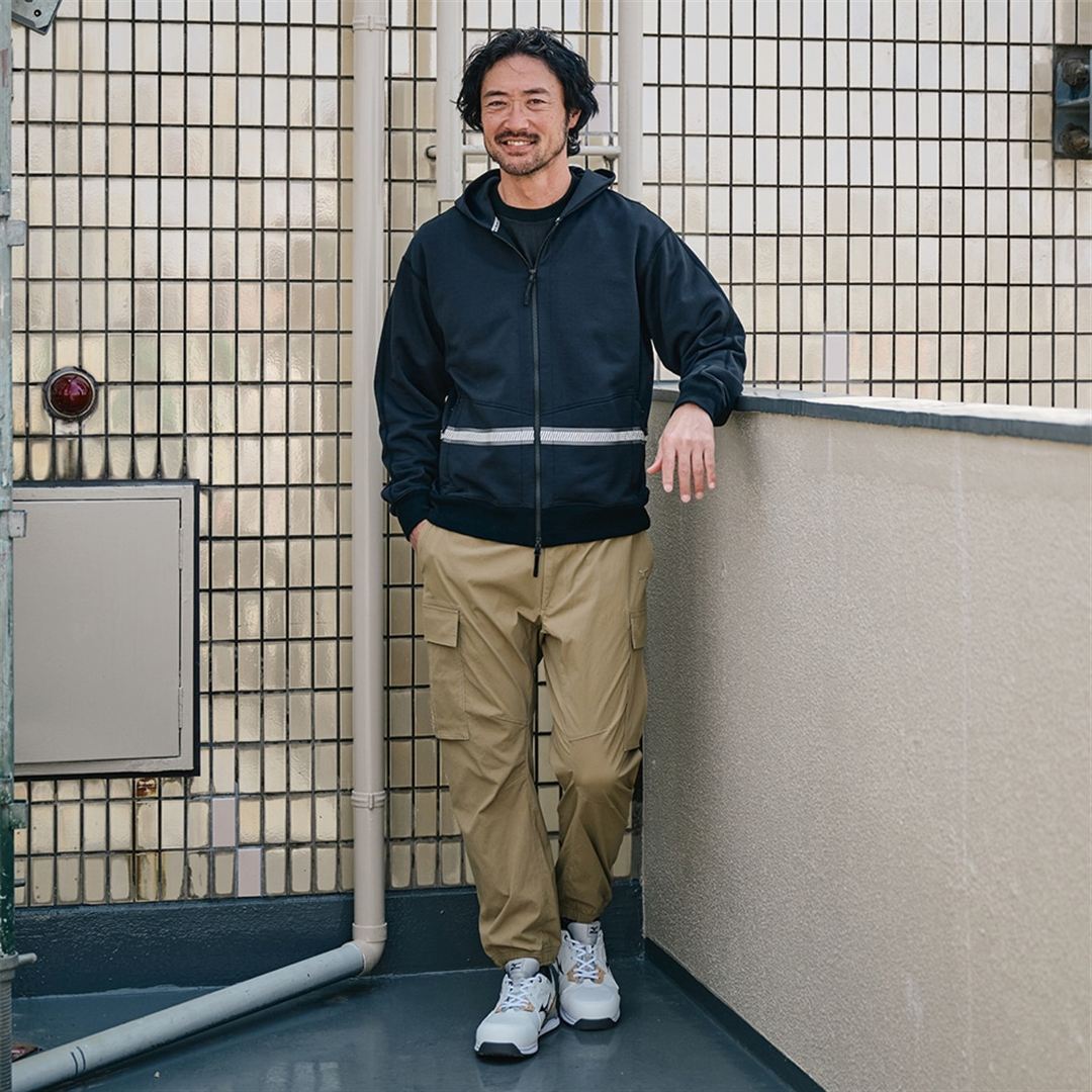 【ミズノ公式オンライン限定】ジップアップフーディスウェット ブラック XL