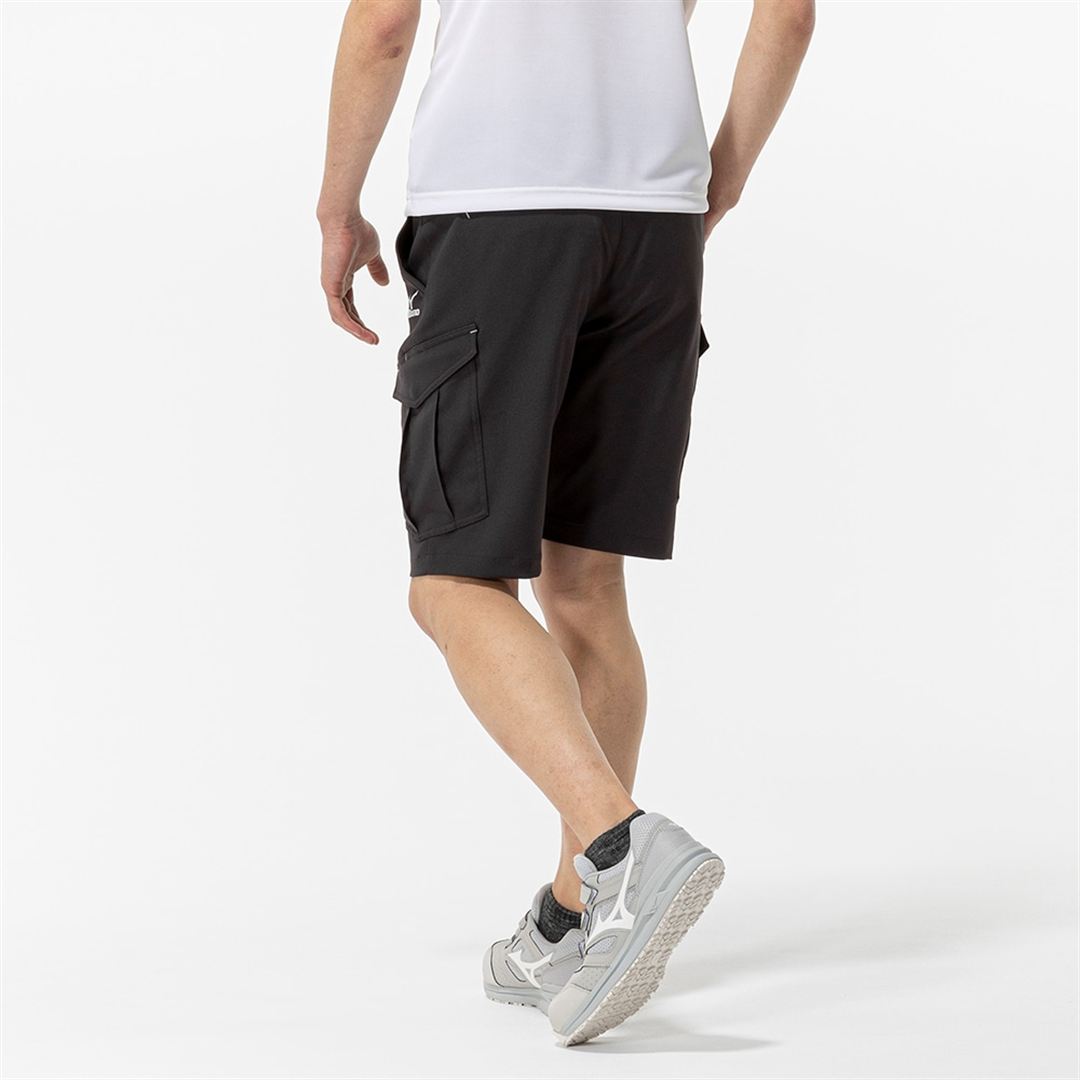 ストレッチMOVEハーフパンツ(制電) チャコールグレー XS