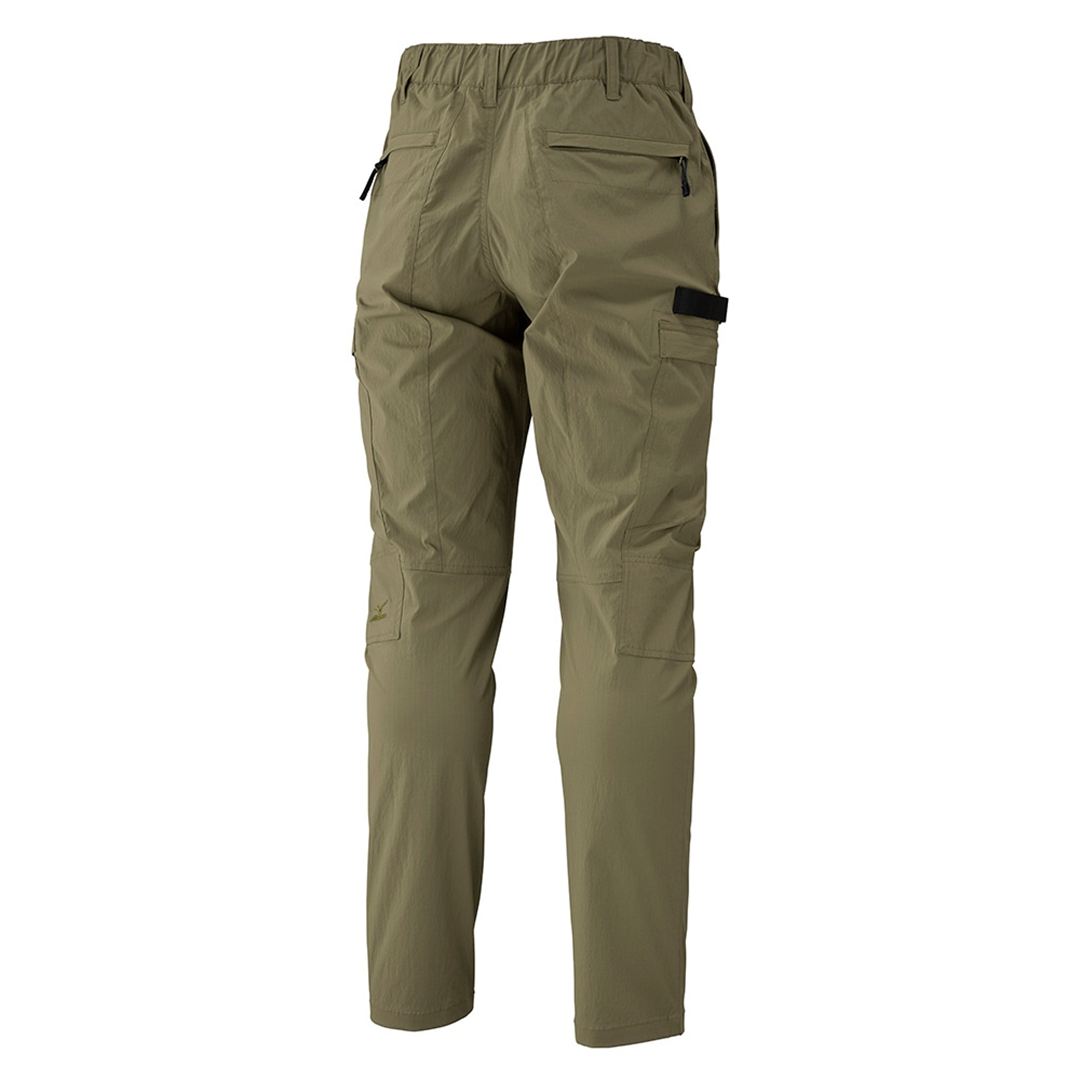 【ミズノ公式オンライン限定】ストレッチカーゴパンツ カーキ L