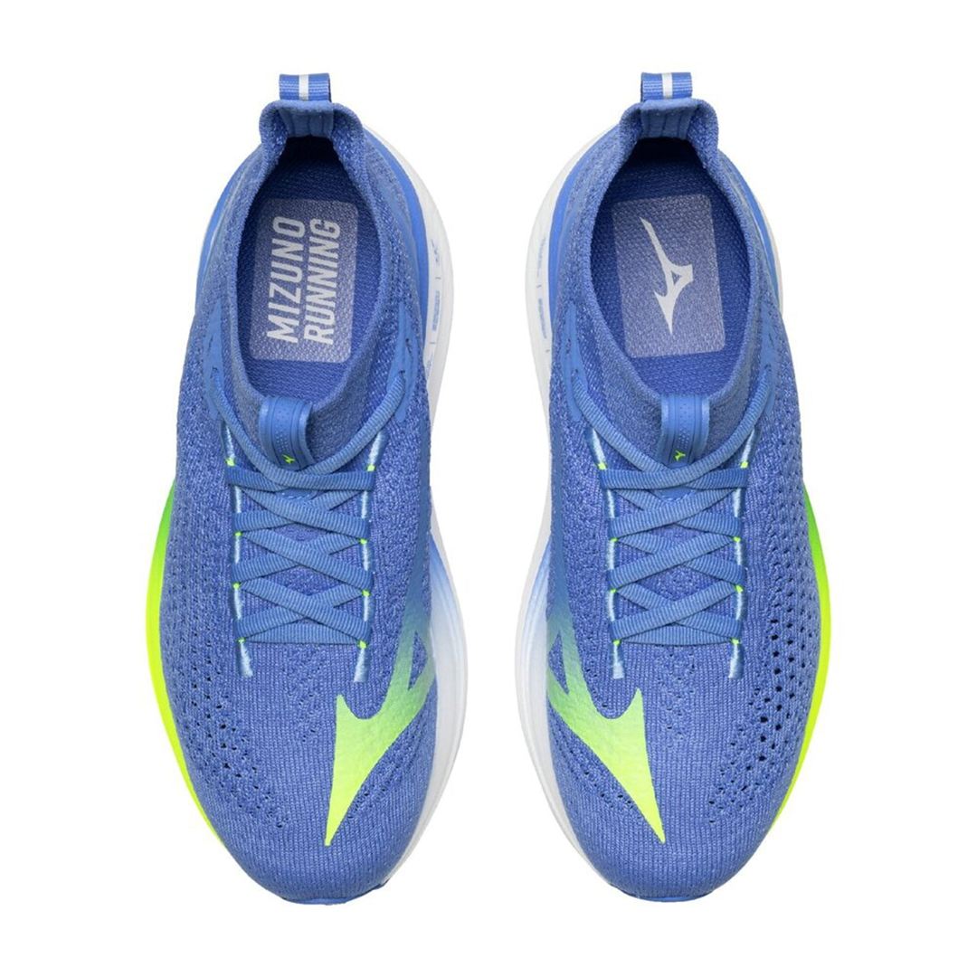 MIZUNO NEO VISTA2(スピードワーク／テンポ走) ブルー×ホワイト×イエロー 25.0