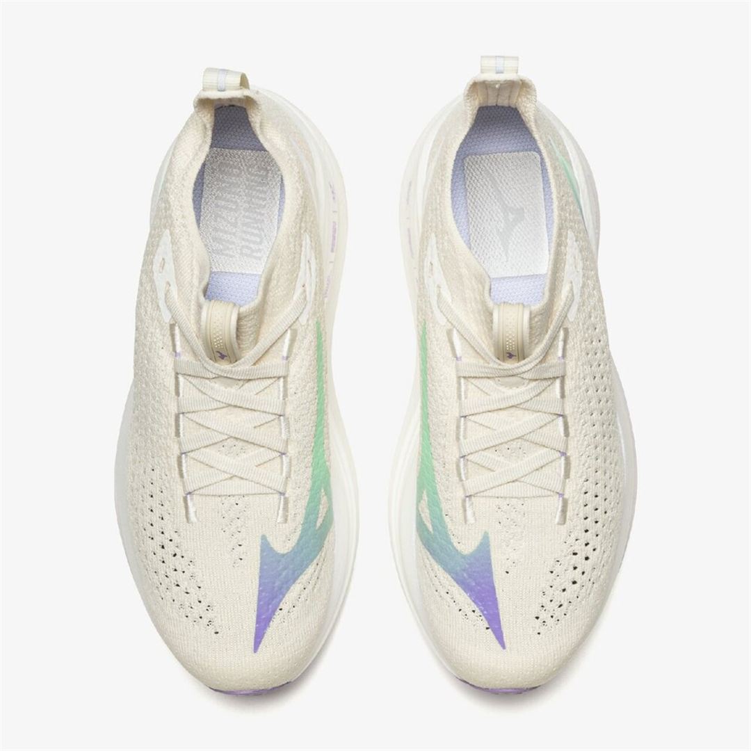 MIZUNO NEO VISTA2(スピードワーク／テンポ走) オフホワイト×パープル×スカイブルー 23.0