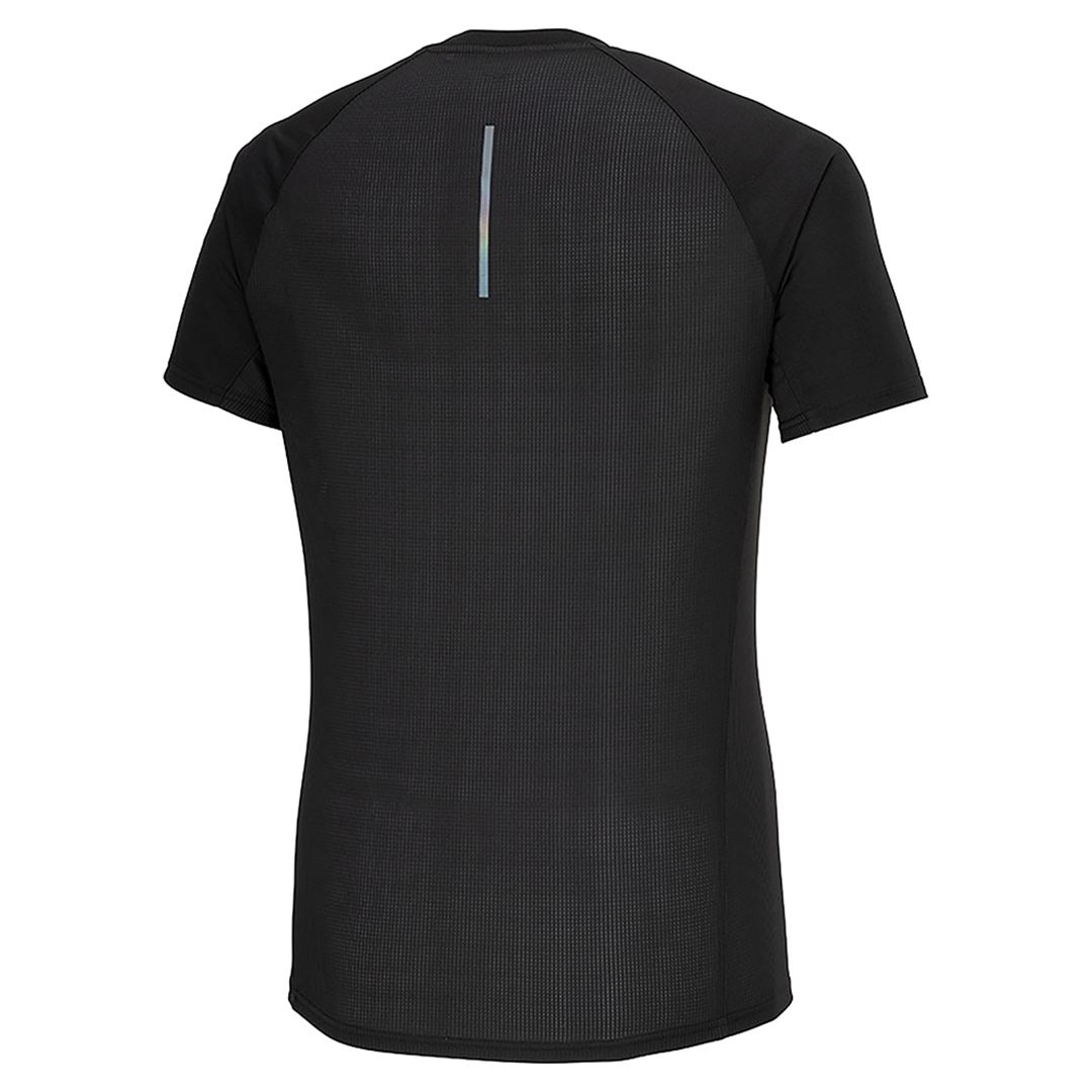 【汗処理／通気】ドライエアロフローグラフィックTシャツ(オーロラ) ブラック S
