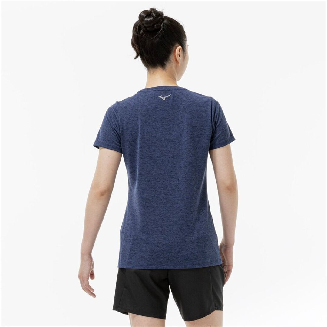 クイックドライTシャツ エステートブルー S