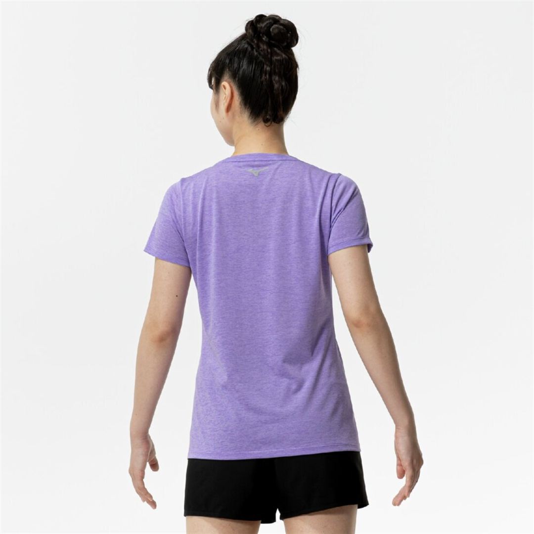 クイックドライTシャツ ペイズリーパープル S
