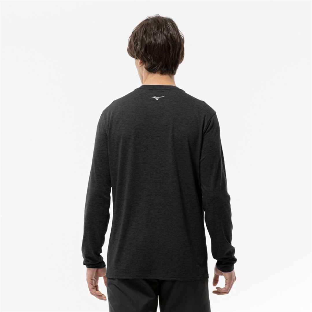 クイックドライTシャツ(長袖) ブラック XL