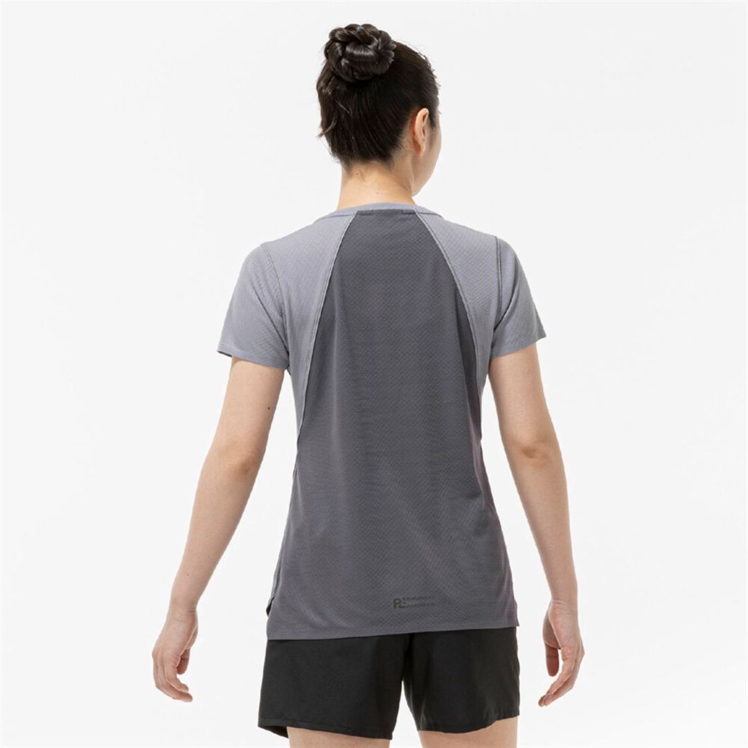 【汗処理／通気】ドライエアロフロープレミアムTシャツ クイックシルバー S