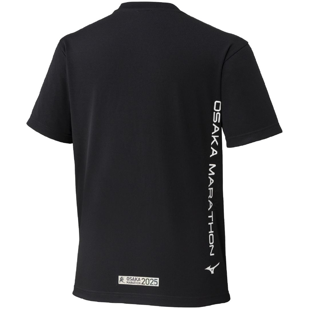 【大阪マラソン2025】大会記念Tシャツ(オーロラ) ブラック S