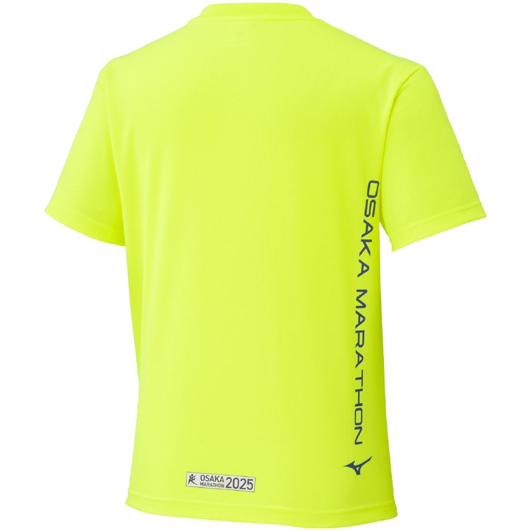 【大阪マラソン2025】大会記念Tシャツ(オーロラ) ネオンイエロー S