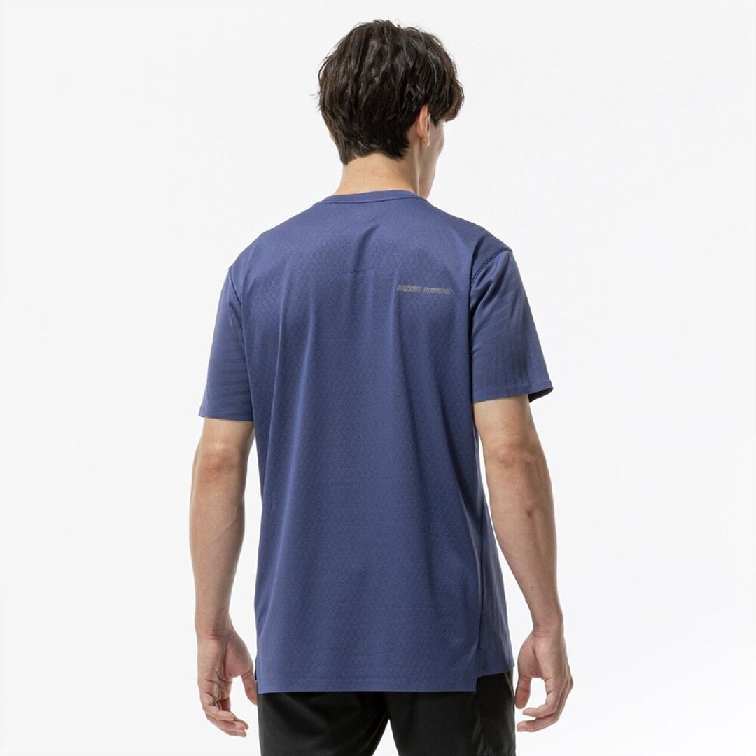 クイックドライ ジャカード Tシャツ エステートブルー XL