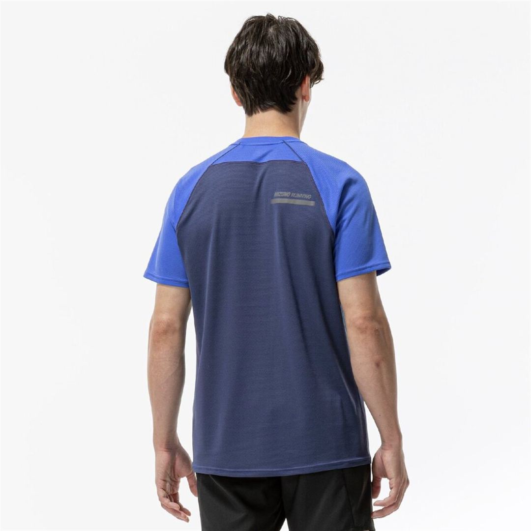 【汗処理／通気】ドライエアロフローTシャツ ダズリングブルー XL