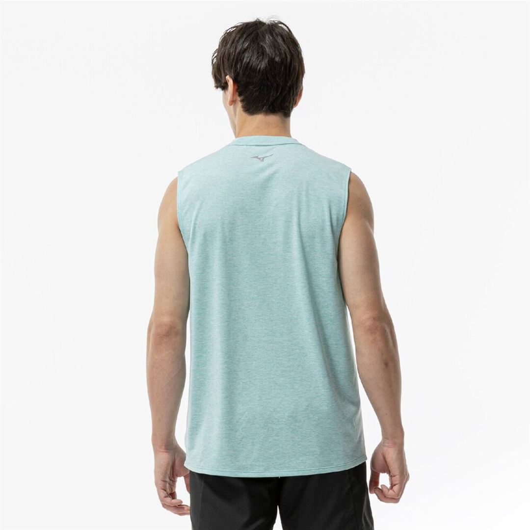 【ミズノ直営限定】クイックドライ スリーブレスTシャツ アクワイファー XL