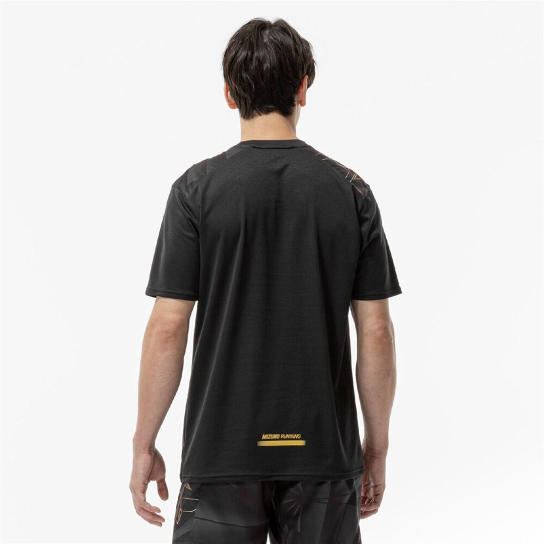 【汗処理／通気】ドライエアロフローグラフィックTシャツ タニオリ S
