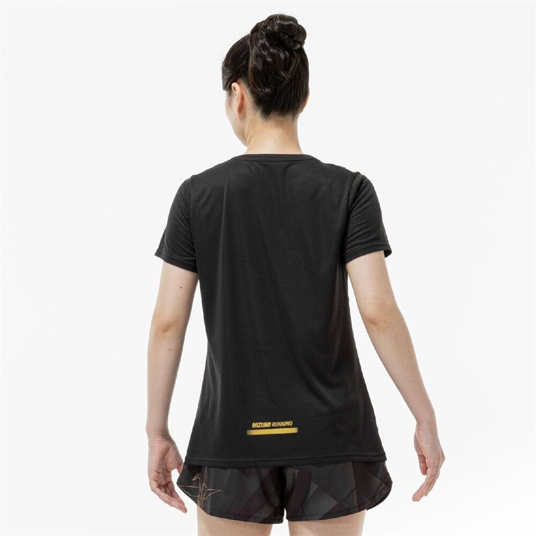 【汗処理／通気】ドライエアロフローグラフィックTシャツ タニオリ S