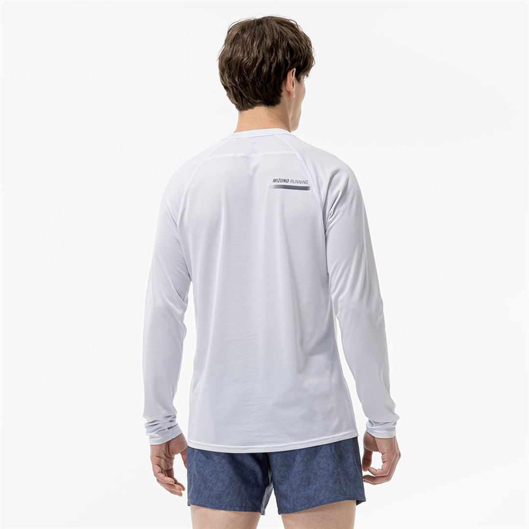【汗処理／通気】ドライエアロフローTシャツ(長袖) クラウドスケープ XL