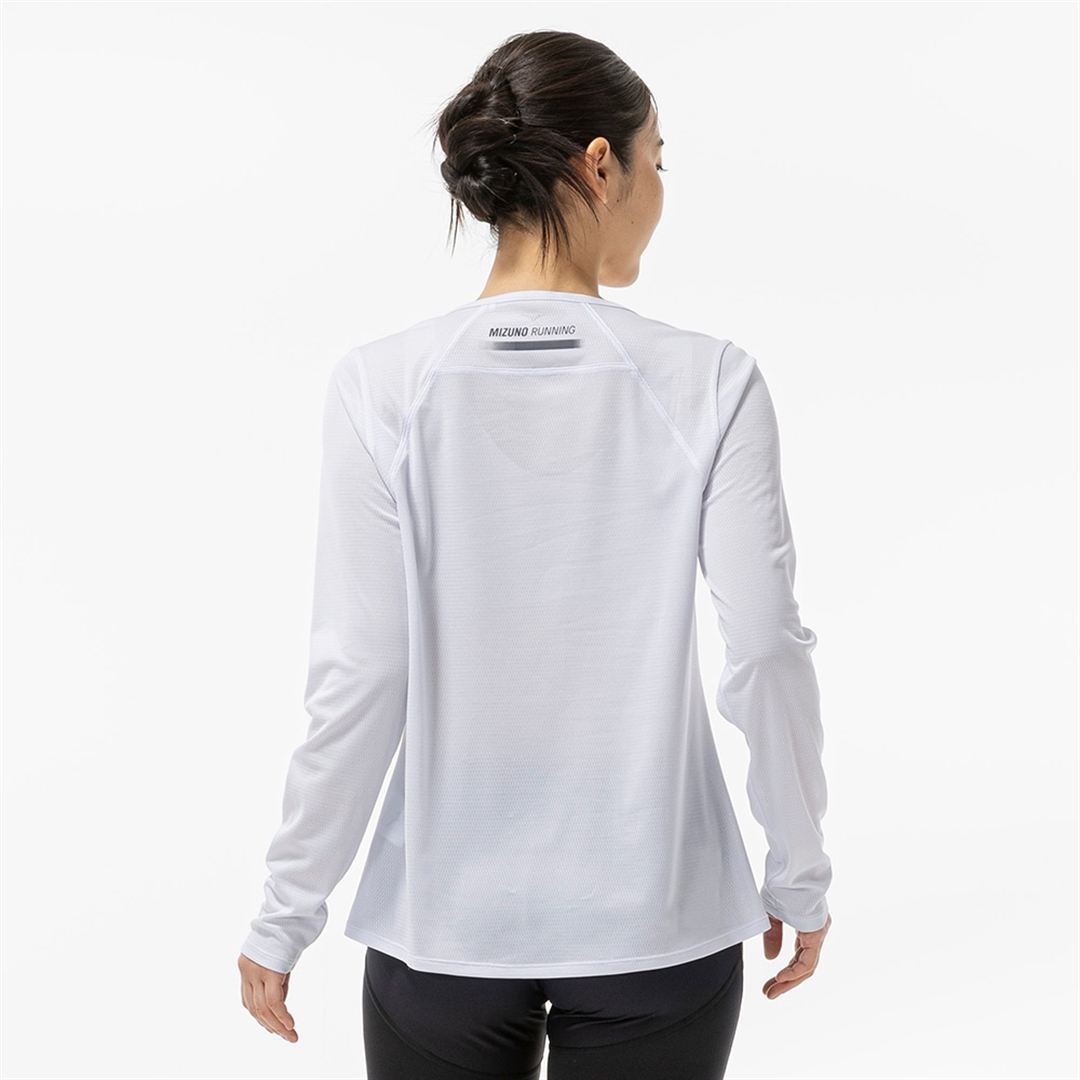 【汗処理／通気】ドライエアロフローTシャツ(長袖) クラウドスケープ S