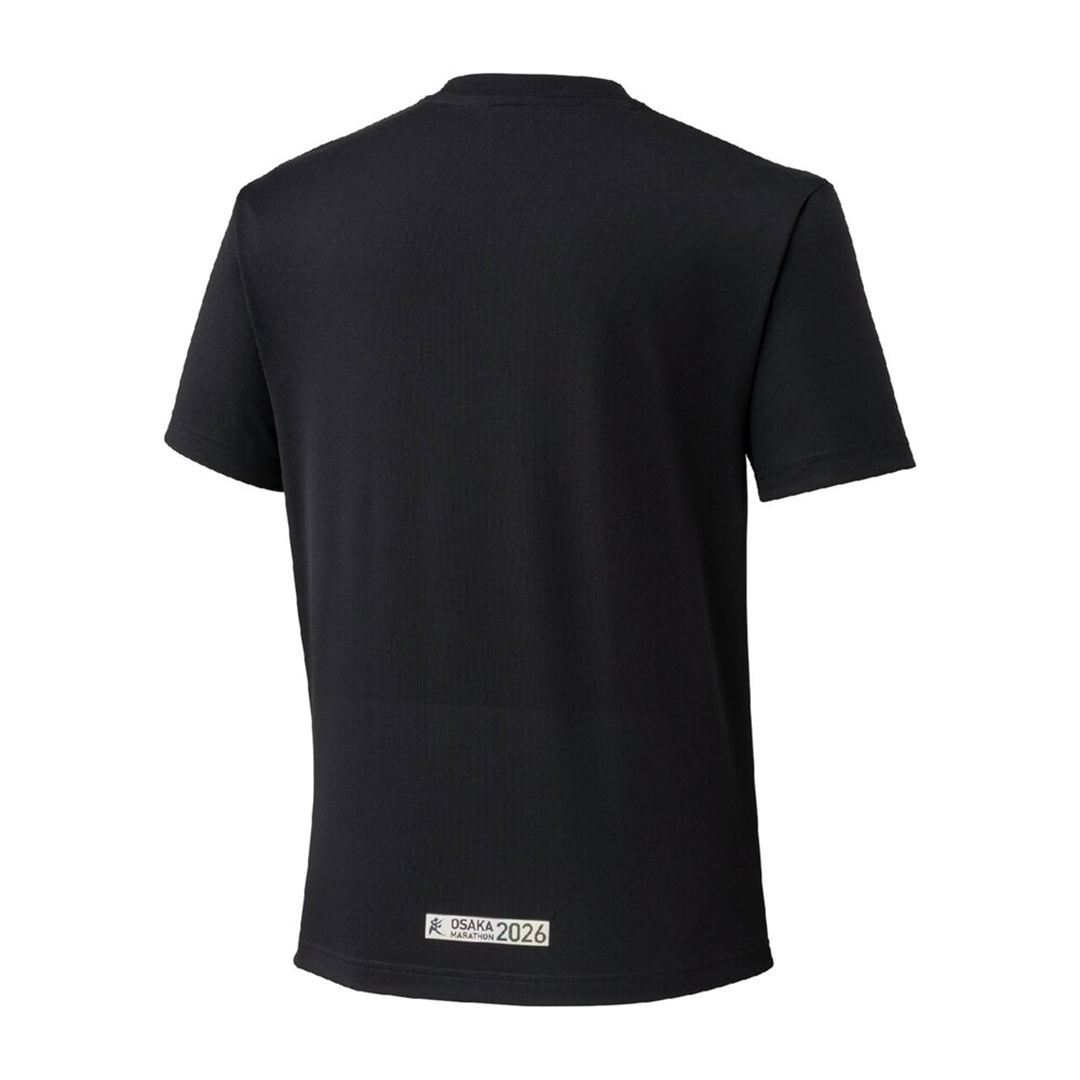 【大阪マラソン2026】大会記念Tシャツ(オーロラ) ブラック M