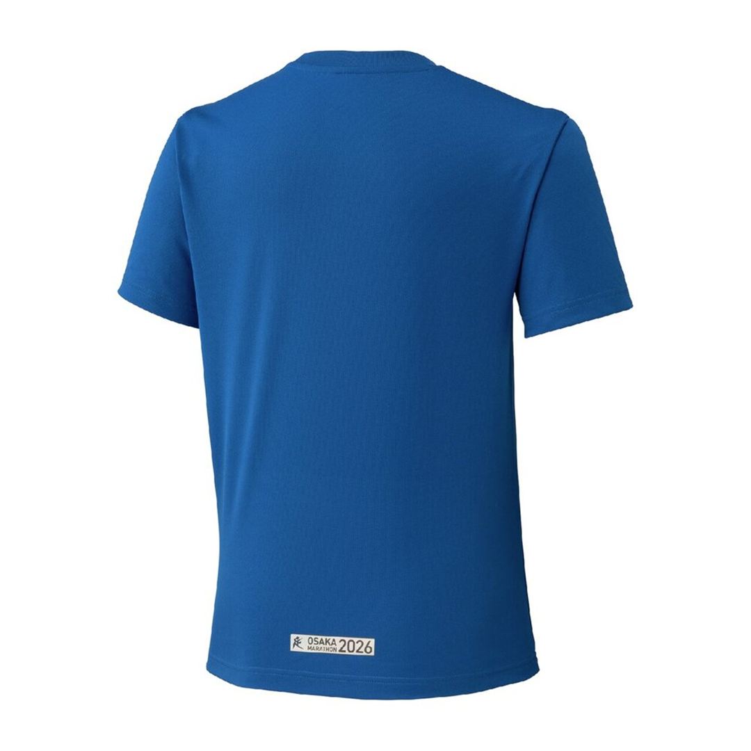 【大阪マラソン2026】大会記念Tシャツ(オーロラ) ロイヤルブルー S