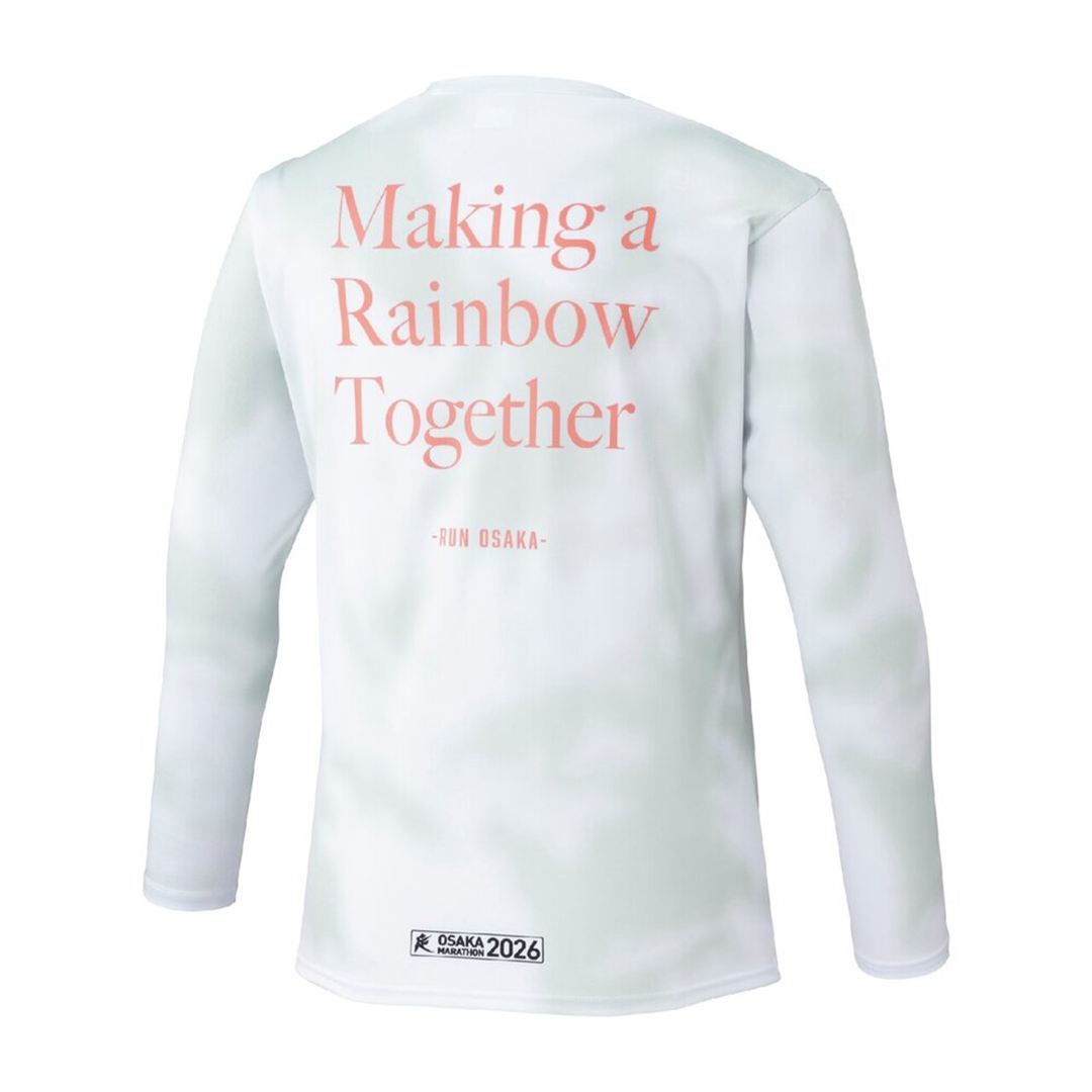 【大阪マラソン2026】大会記念Tシャツ(長袖) ホワイト XL