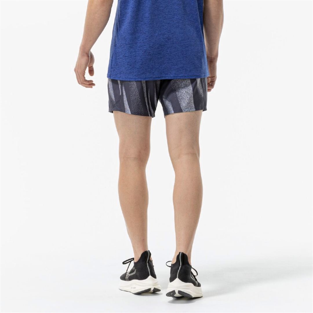 ランニング マルチポケットパンツ プラス グラフィック7インチ バリトンブルー XL