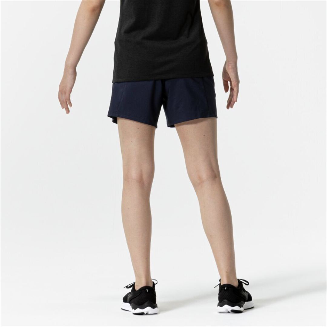 ランニング マルチポケットパンツ プラス 6.5インチ ネイビー XL