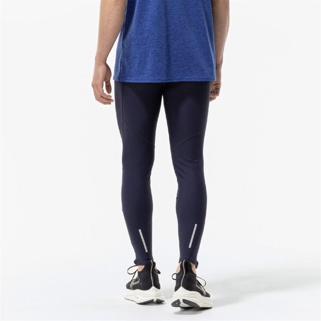 ランニングマルチポケットロングタイツ バリトンブルー XL