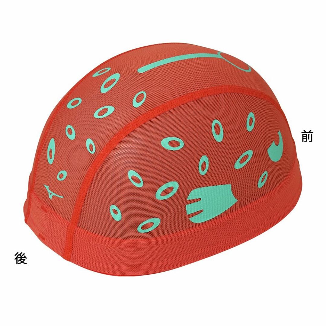 メッシュキャップ オレンジ L