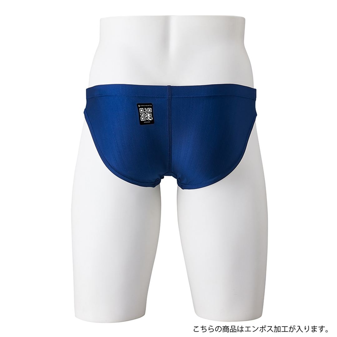 【STREAM ACE】競泳用Vパンツ ネイビー×ブルー XS