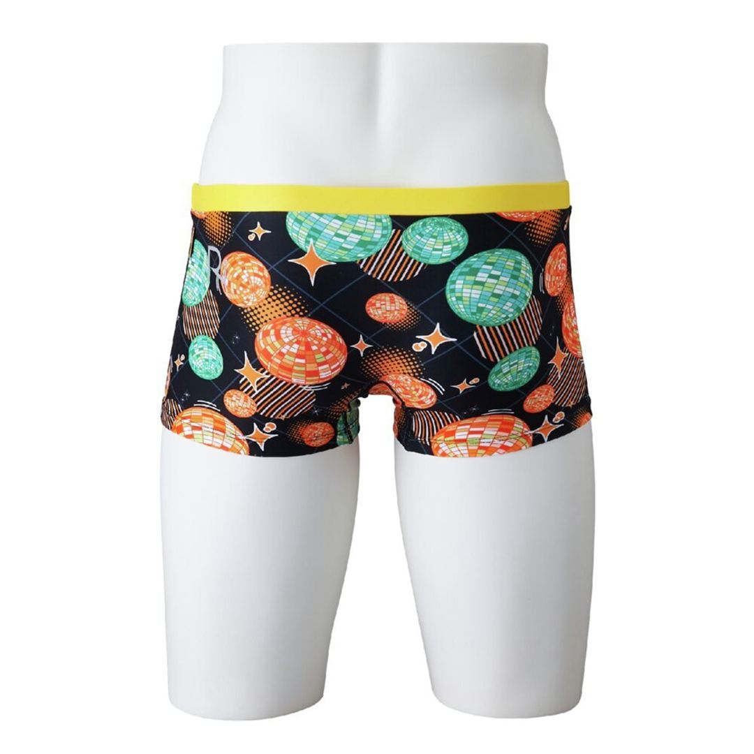 【Ri Collection】競泳練習用ショートスパッツ チャコールグレー XS